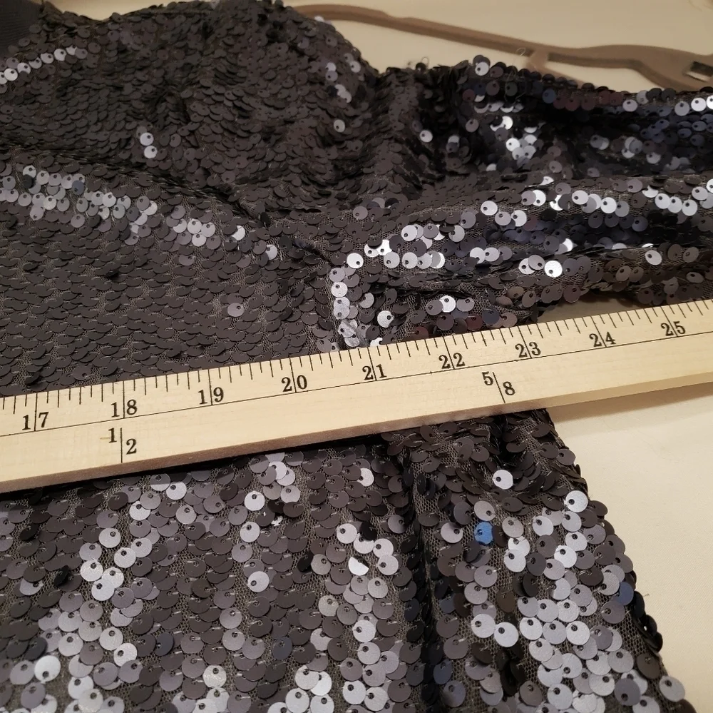 𝅺twiggy London 1X Gray sequence jacket - Picture 13 of 15